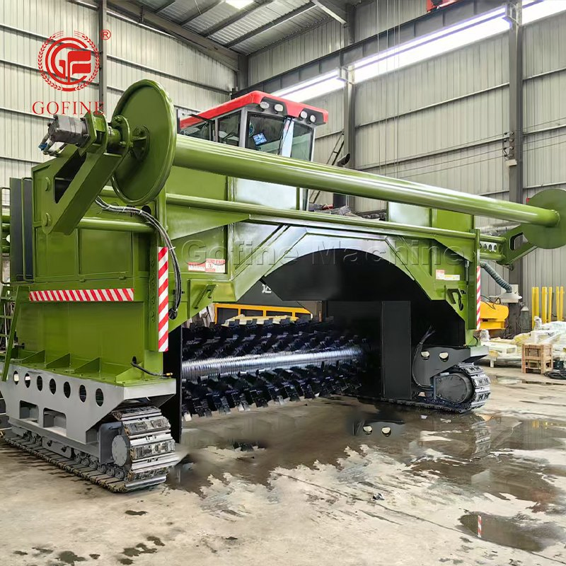 Small Industrial Composting Machine for Fecal Sludge Garbage Waste Fertilizer Fermentation
