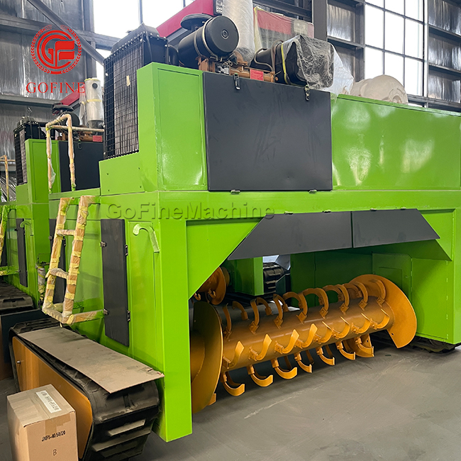 Agricultural Waste Organic Fertilizer Composting Machine