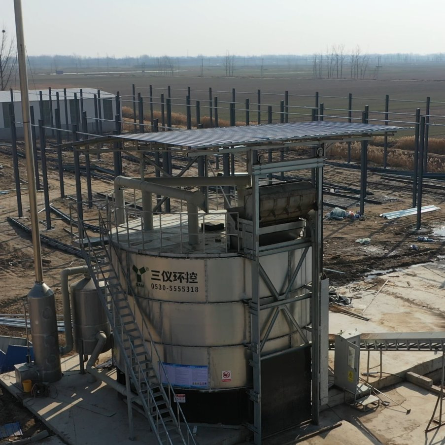 Fully Automatic Poultry Equipment for Organic Waste Composting