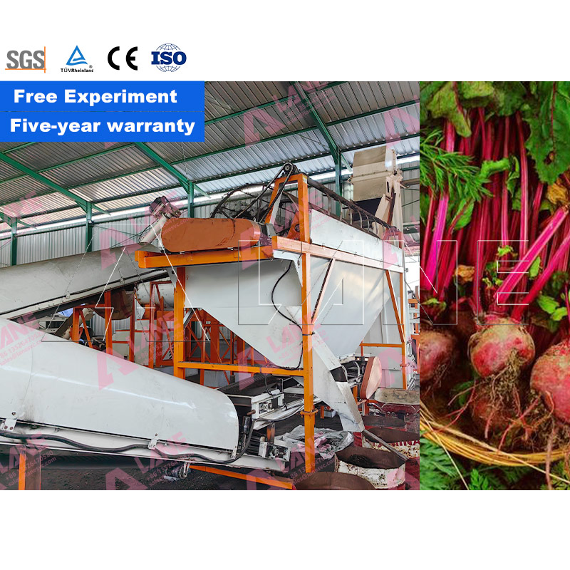 Lane Beet Pulp Sugar Beet Waste Organic Waste Composting Machine Organic Fertilizer Production Line