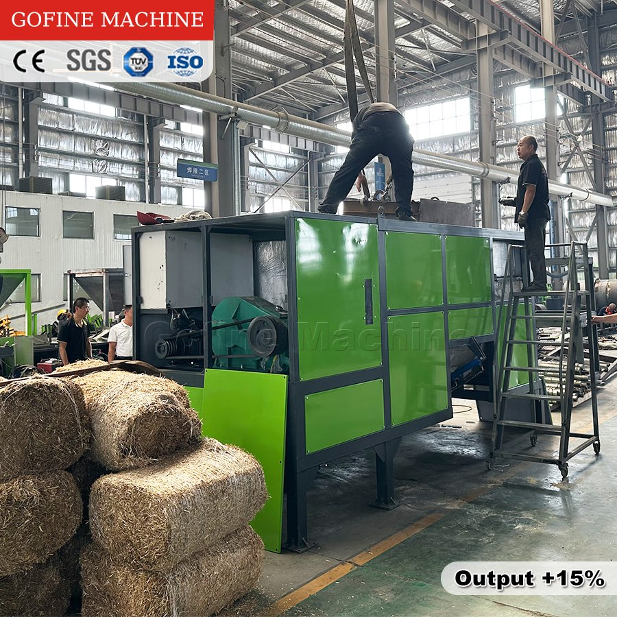 Filter Mud Kitchen Waste Horizontal Compost Making Machine