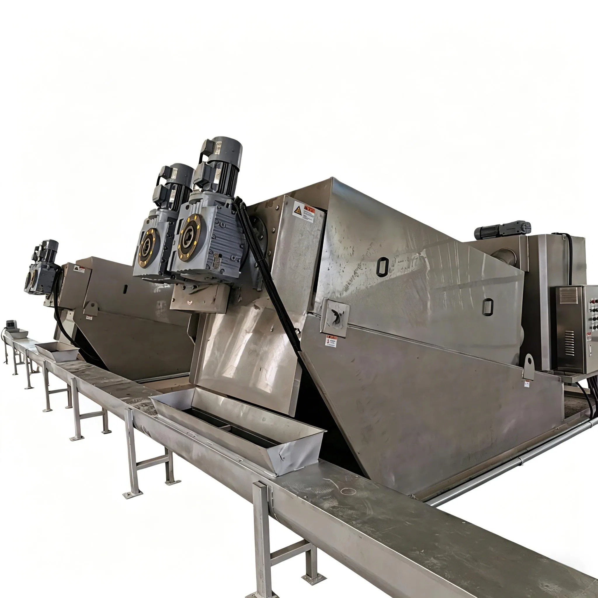 Low Noise Automatic Screw Stack Sludge Dewatering System