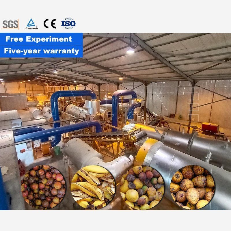 Chicken Waste Organic Fertilizer Pellets Cocoa Bean Pod Waste Composting Organic Fertilizer Production Line Equipment