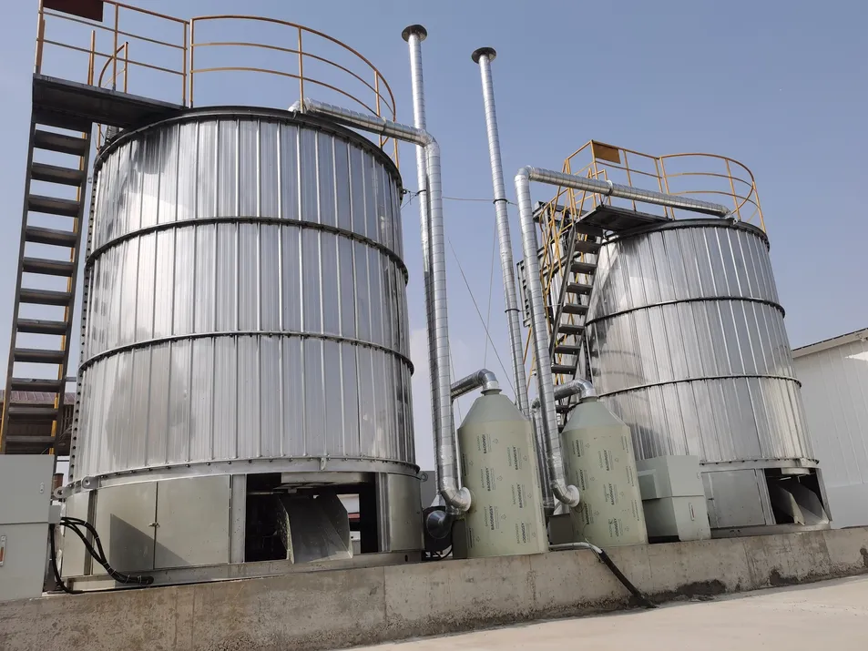 Organic Fertilizer Machine for Composting and Fermenting Kitchen Waste and Livestock Manure