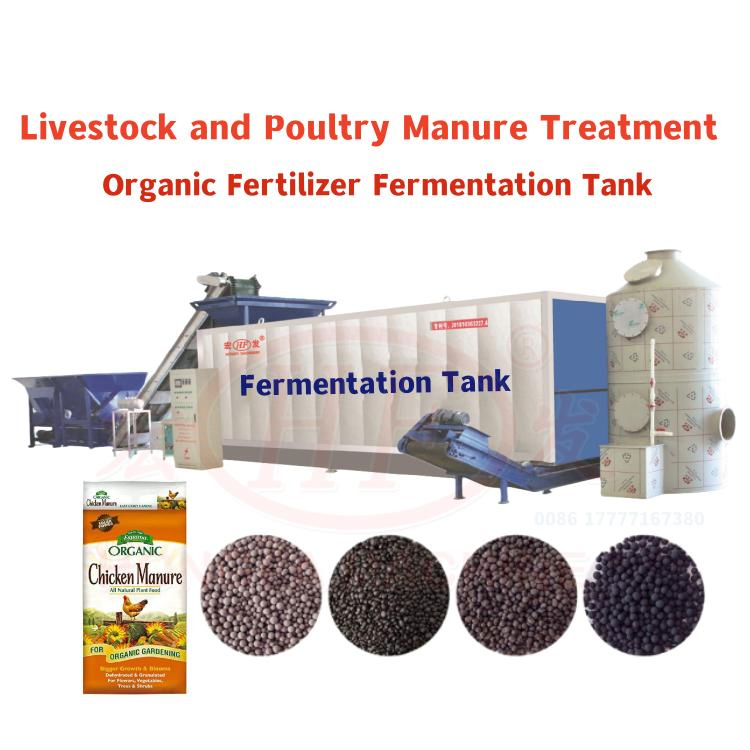 Agricultural Composting Machinery Organic Fertilizer Fermentation Tank Kitchen Waste Treatment Machine