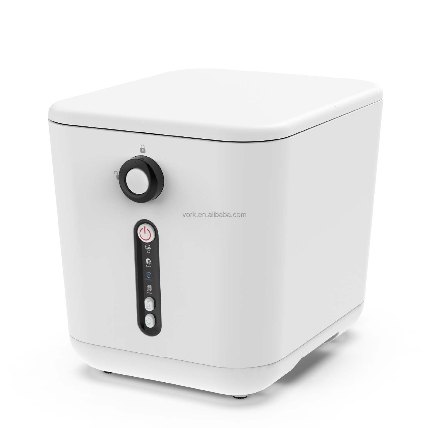 CE 220V 3L Electric Composter Kitchen Smart Compost Bin Household Food Waste Processor