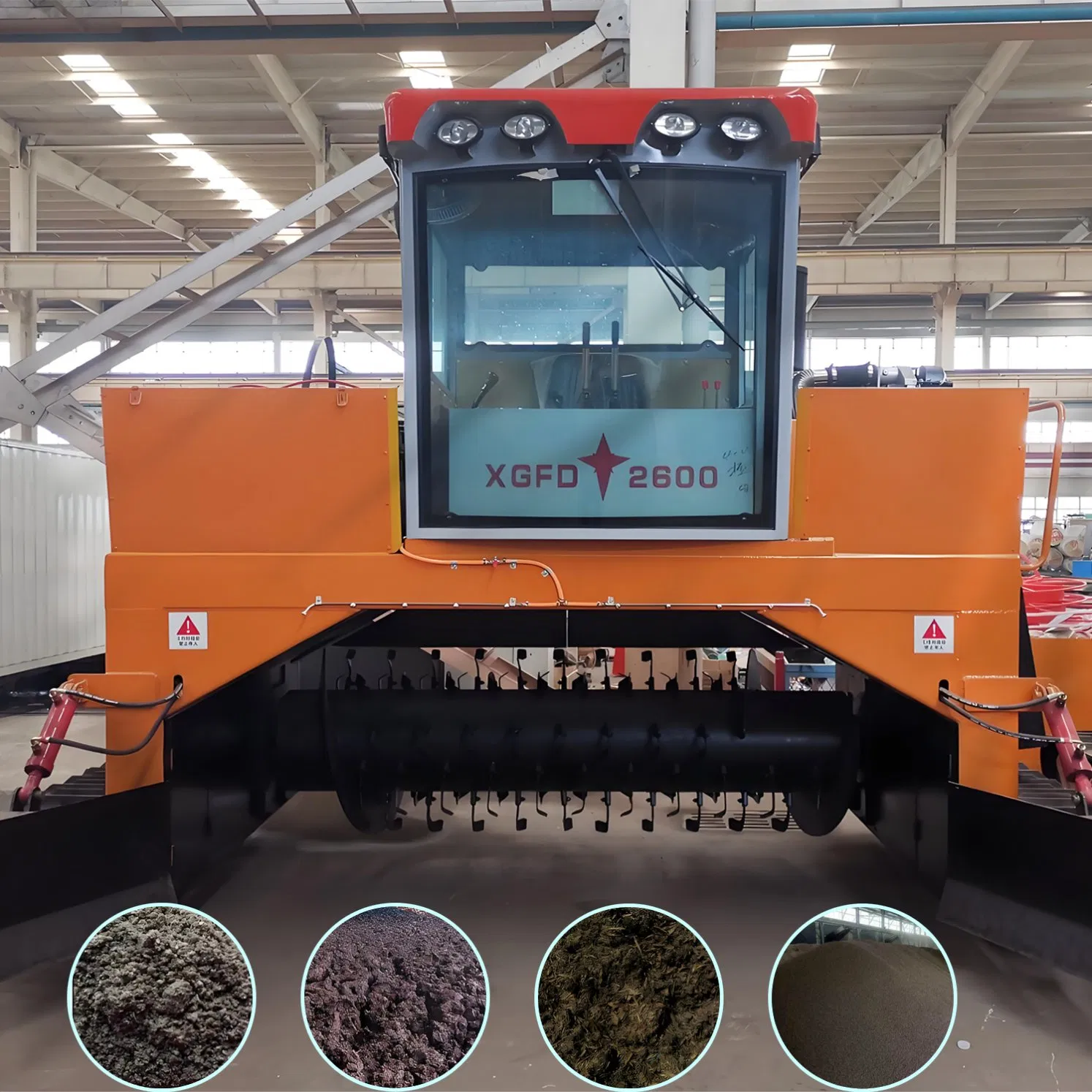 Pig Cow Chicken Manure Compost Turner Machine China Manufacturer, Livestock Machinery Organic Composting Turner