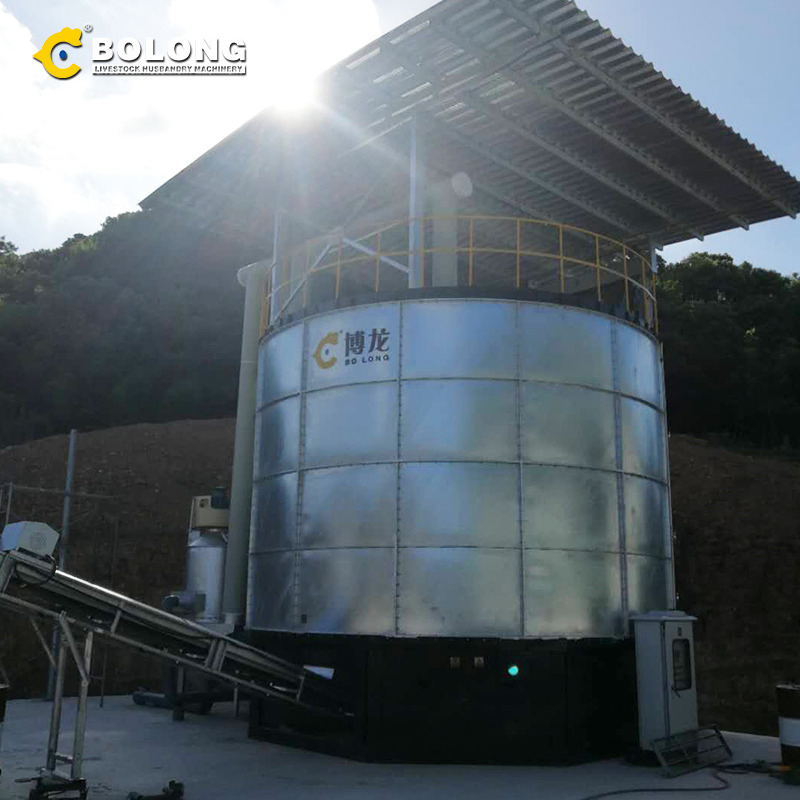New Designed Compost Tank/Tumbler Fertilizer Fermentation Tank Food Waste Composting Machine
