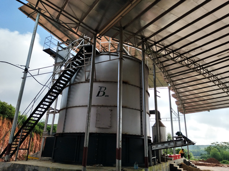 Organic Chicken Manure Fermentation Fertilizer Equipment Waste Composting Fermenter Tanks