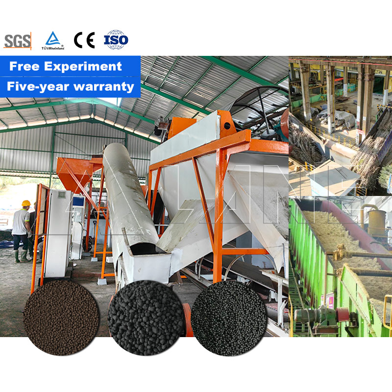Sugar Mill Organic Waste Organic Waste Composting Machine Organic Fertilizer Production Line