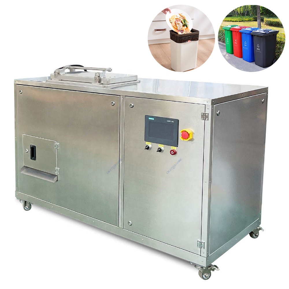 Hot Selling Stainless Steel Compost Making Machines Factory Organic Fertilizer Making Machine Kitchen Waste Disposal Machine