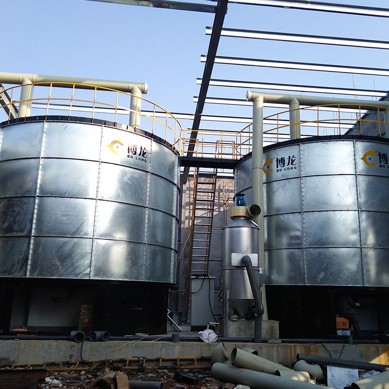 Compost Biodigester for Organic Nutrients Bioconversion Tank for Microbial Fertilizers Commercial Composting Vessel Solid Waste Fermentation Tank