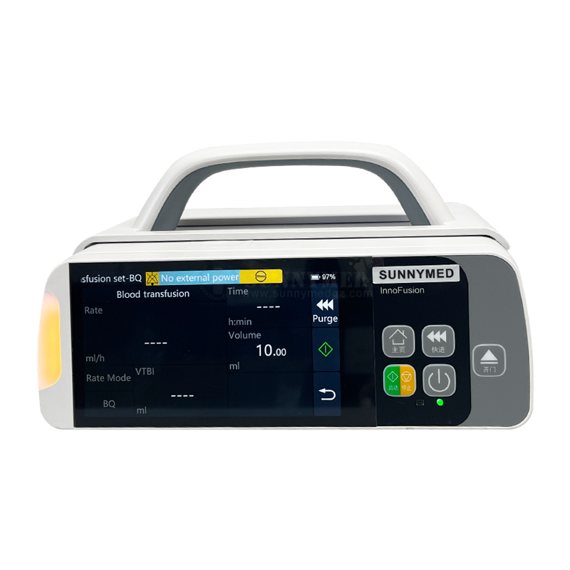 Sy-G076-6 مضخة تسريب رخيصة مضخة تسريب أوتوماتيكية لوحدة العناية المركزة للمرضى في وحدة العناية المركزة