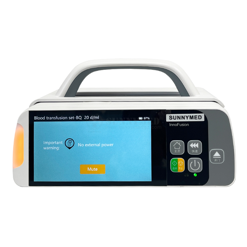 Sy-G076-6 مضخة تسريب رخيصة مضخة تسريب أوتوماتيكية لوحدة العناية المركزة للمرضى في وحدة العناية المركزة