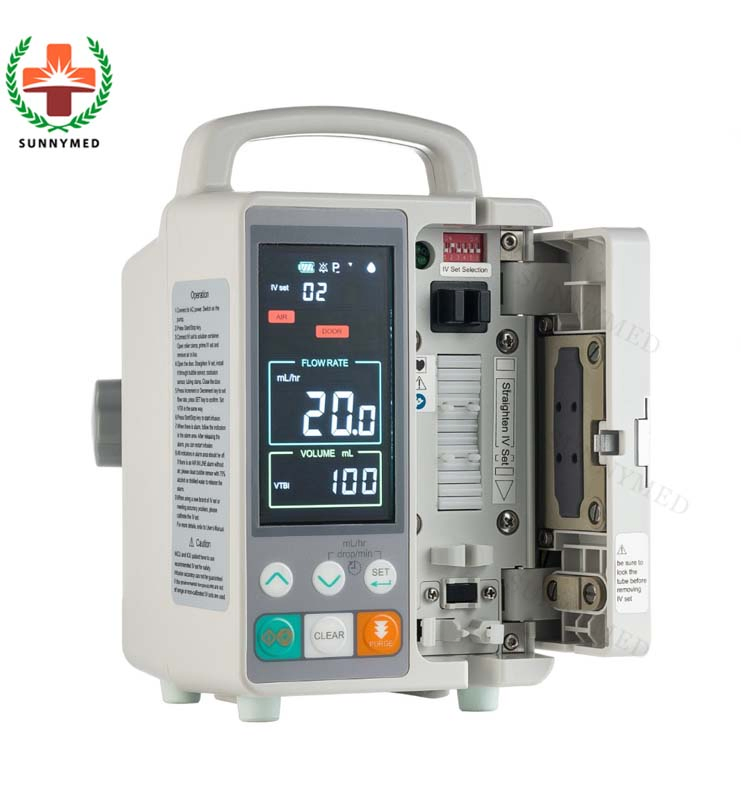 Sy-G076-2 مضخة تسريب بيرستالتية رقمية محمولة لوحدة العناية المركزة