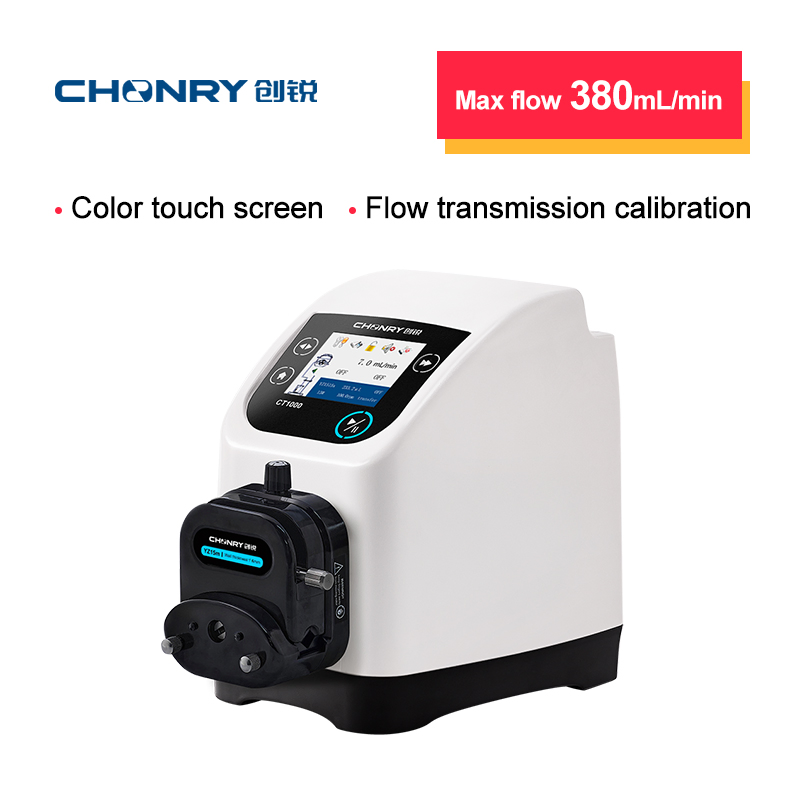 تشونري CT1000 مختبر مضخة بيرستالتية ذكية 110V/220V تسريب سائل محرك خطوة متعدد القنوات
