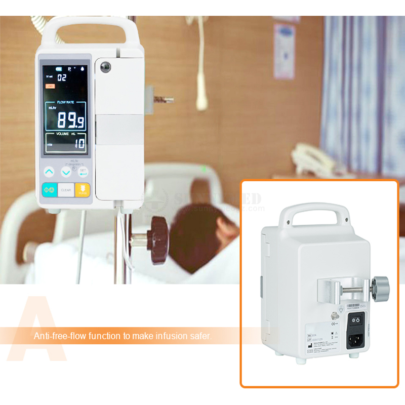 Sy-G076-2 نظام الذاكرة للاستخدام البيطري مضخة تسريب تلقائية مضخة تسريب حجمية