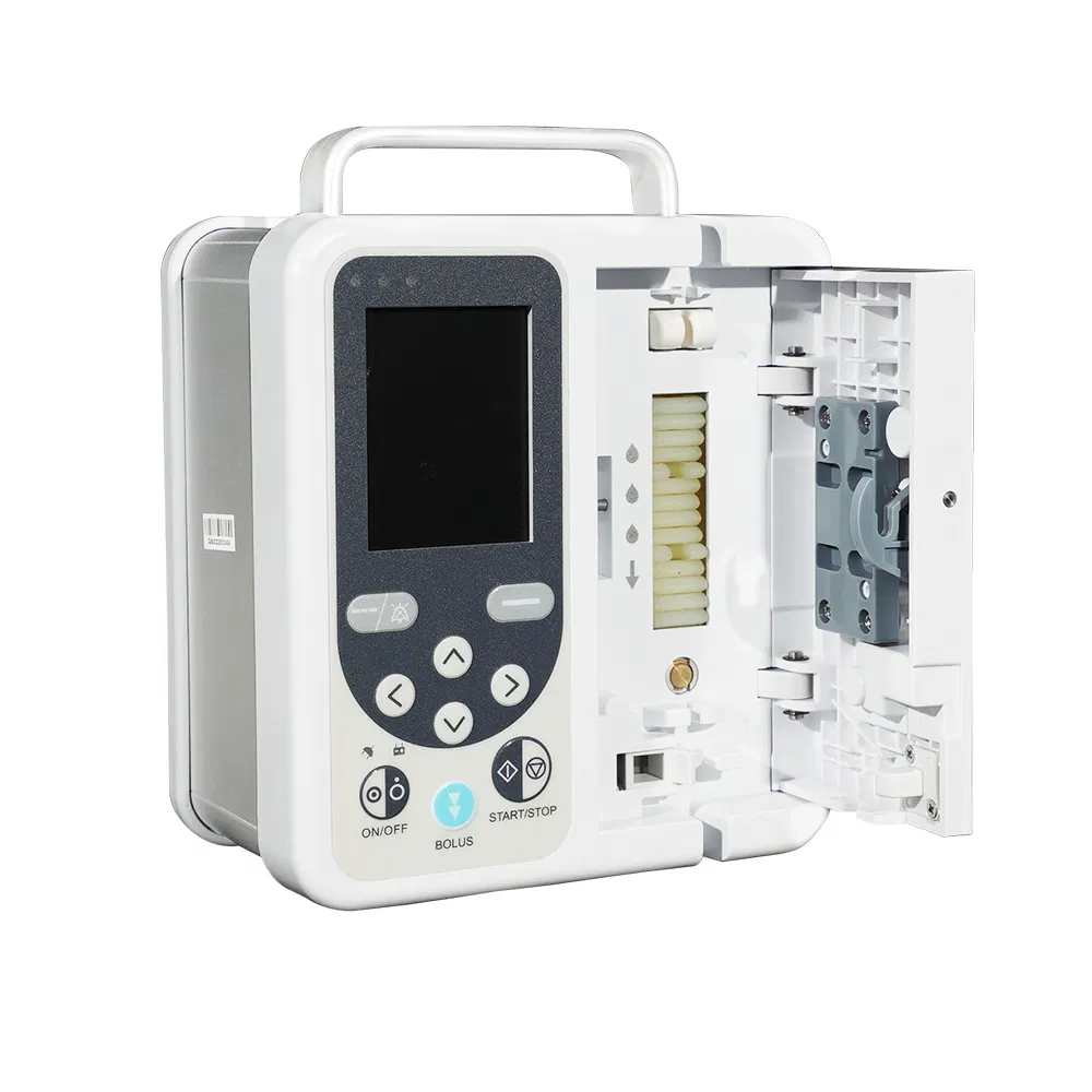 Sp750 مجموعة تسريب IV عالية الدقة وآمنة 2.8-Inch مضخة تسريب حجمية
