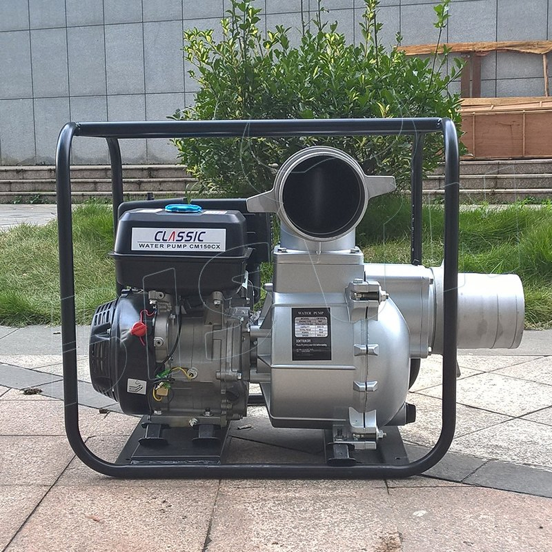 مضخة مياه تعمل بالغاز المحمول من بيسون 18HP 6 بوصة لري الفيضانات