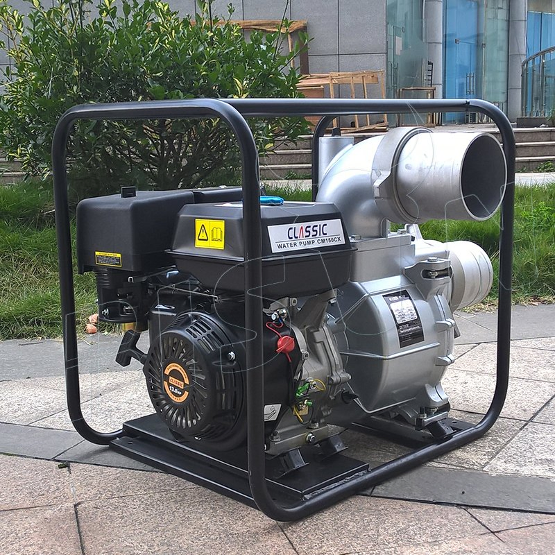 مضخة مياه تعمل بالغاز المحمول من بيسون 18HP 6 بوصة لري الفيضانات