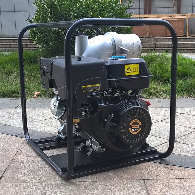 مضخة مياه تعمل بالغاز المحمول من بيسون 18HP 6 بوصة لري الفيضانات