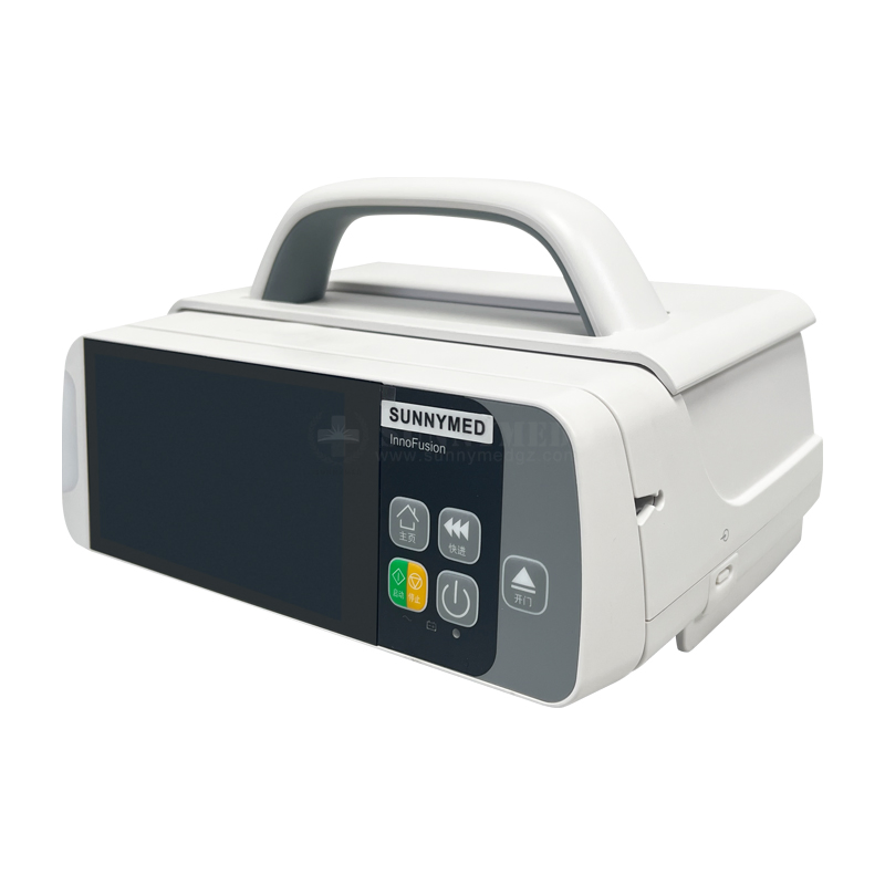 Sy-G076-6 4.3 شاشة LCD بقطر إنش مع إضاءة خلفية مضخة تسريب طبية محمولة