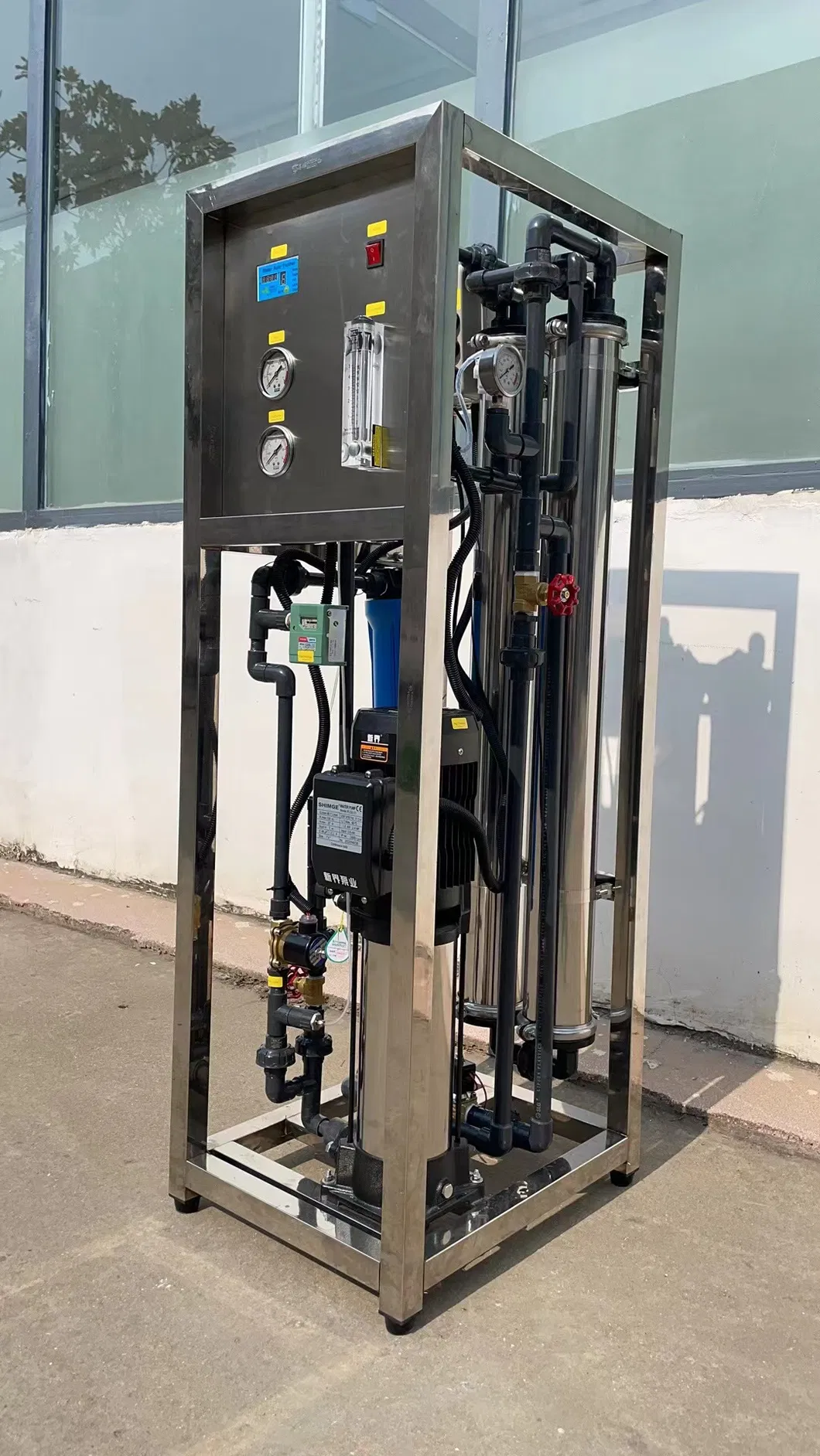 نظام غسل السيارات الصغير بالتناضح العكسي التلقائي 1000L/H