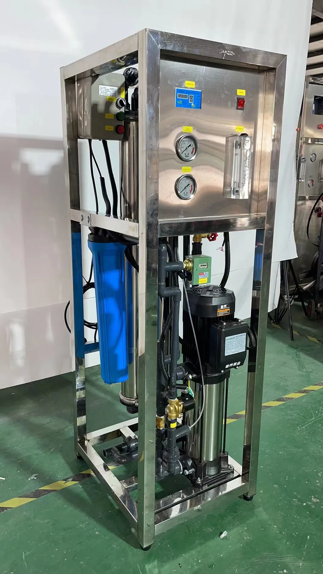 نظام غسل السيارات الصغير بالتناضح العكسي التلقائي 1000L/H
