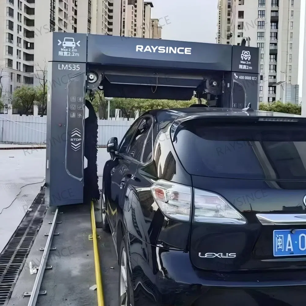 نظام غسيل سيارات متحكم فيه بواسطة PLC من رايسينس مع إعادة تدوير المياه