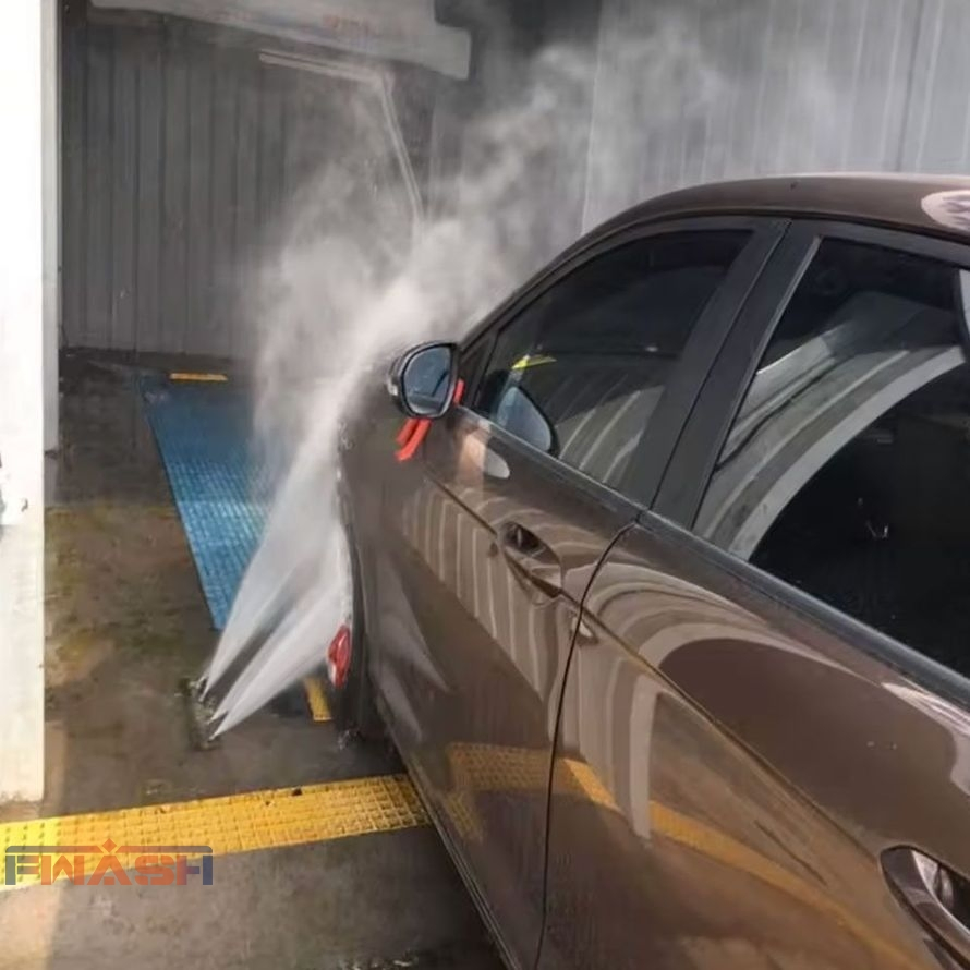 نظام غسيل سيارات بدون لمس عالي الكفاءة 16kw مع 380V طاقة