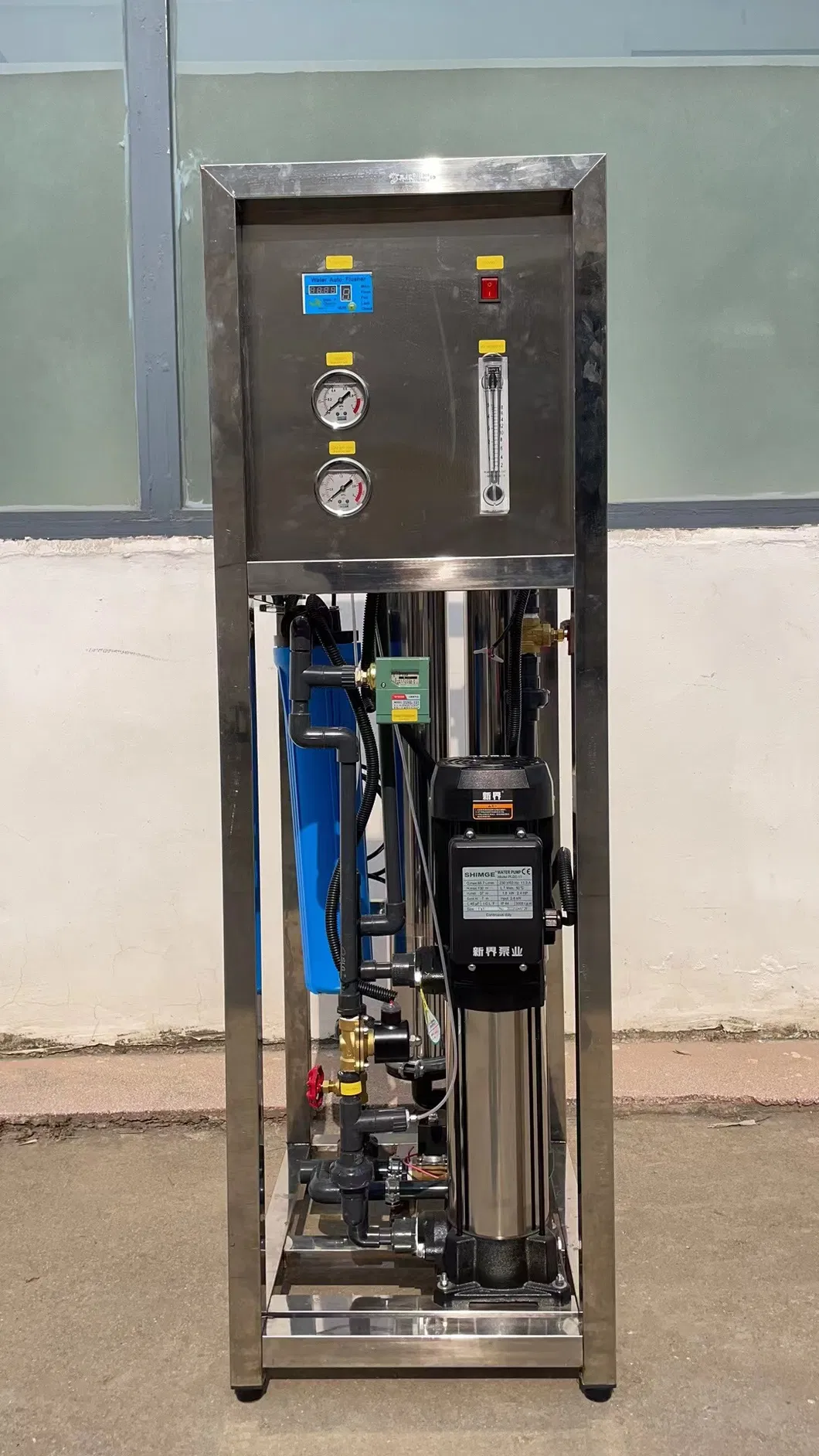 نظام غسل السيارات الصغير بالتناضح العكسي التلقائي 1000L/H