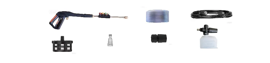 1600W غسالة سيارات عالية الضغط 130bar لتنظيف الحدائق والمنازل