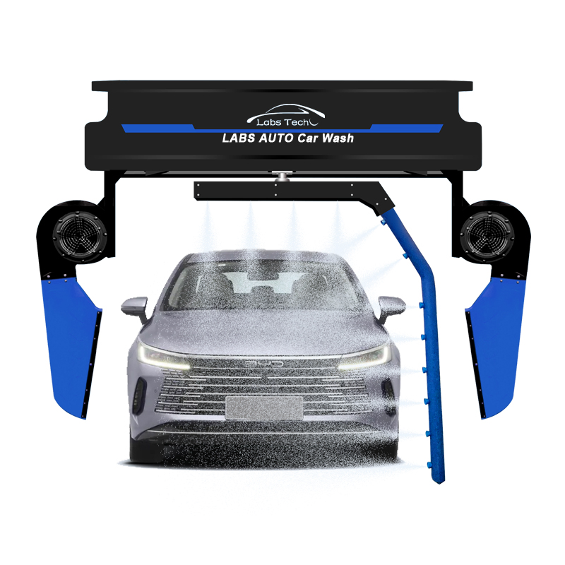 غسيل سيارات أوتوماتيكي بدون لمس ذراع واحد 360 بدون فرشاة