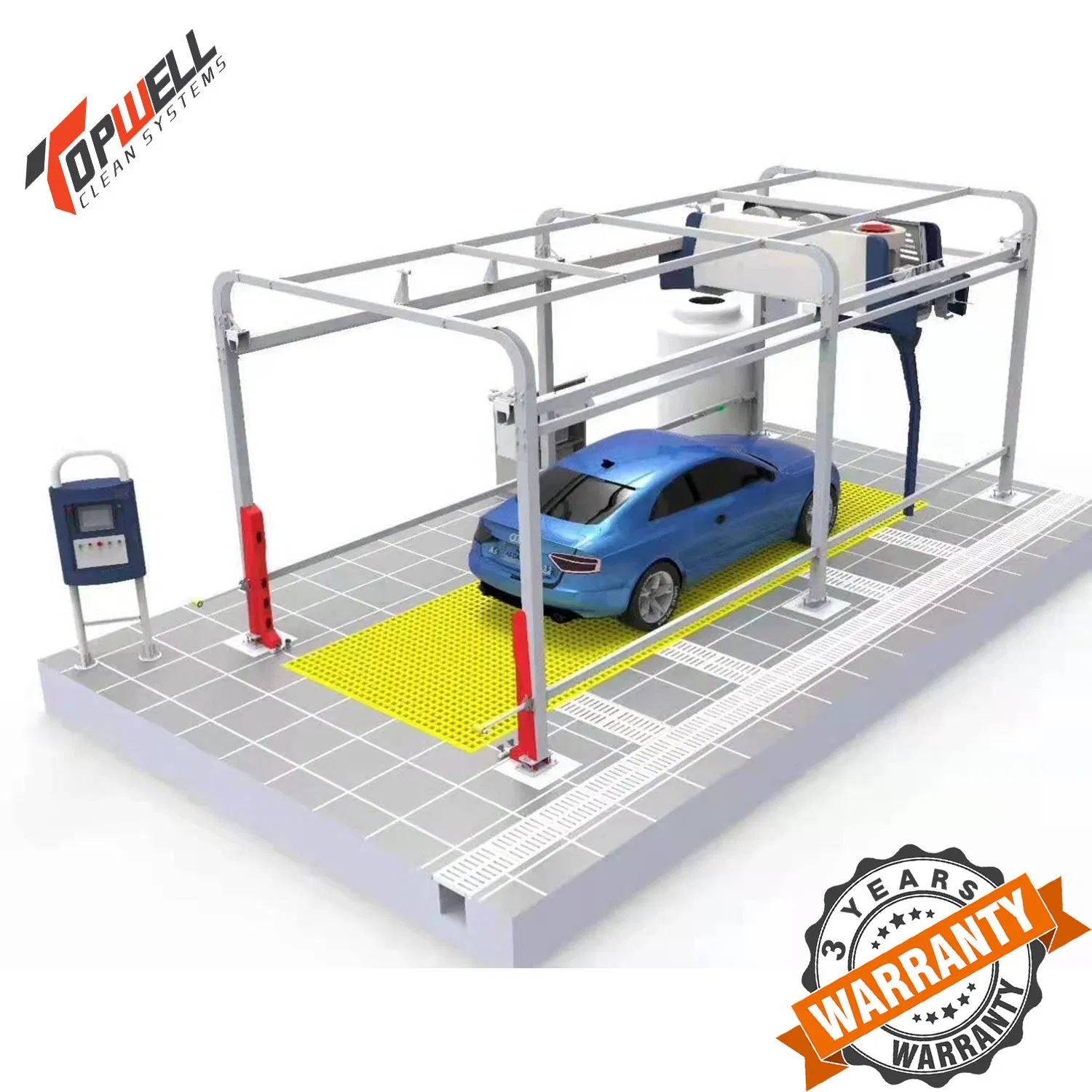 شركة توبويل المصنعة لمعدات غسيل السيارات الاحترافية بدون لمس، مع 3years ضمان