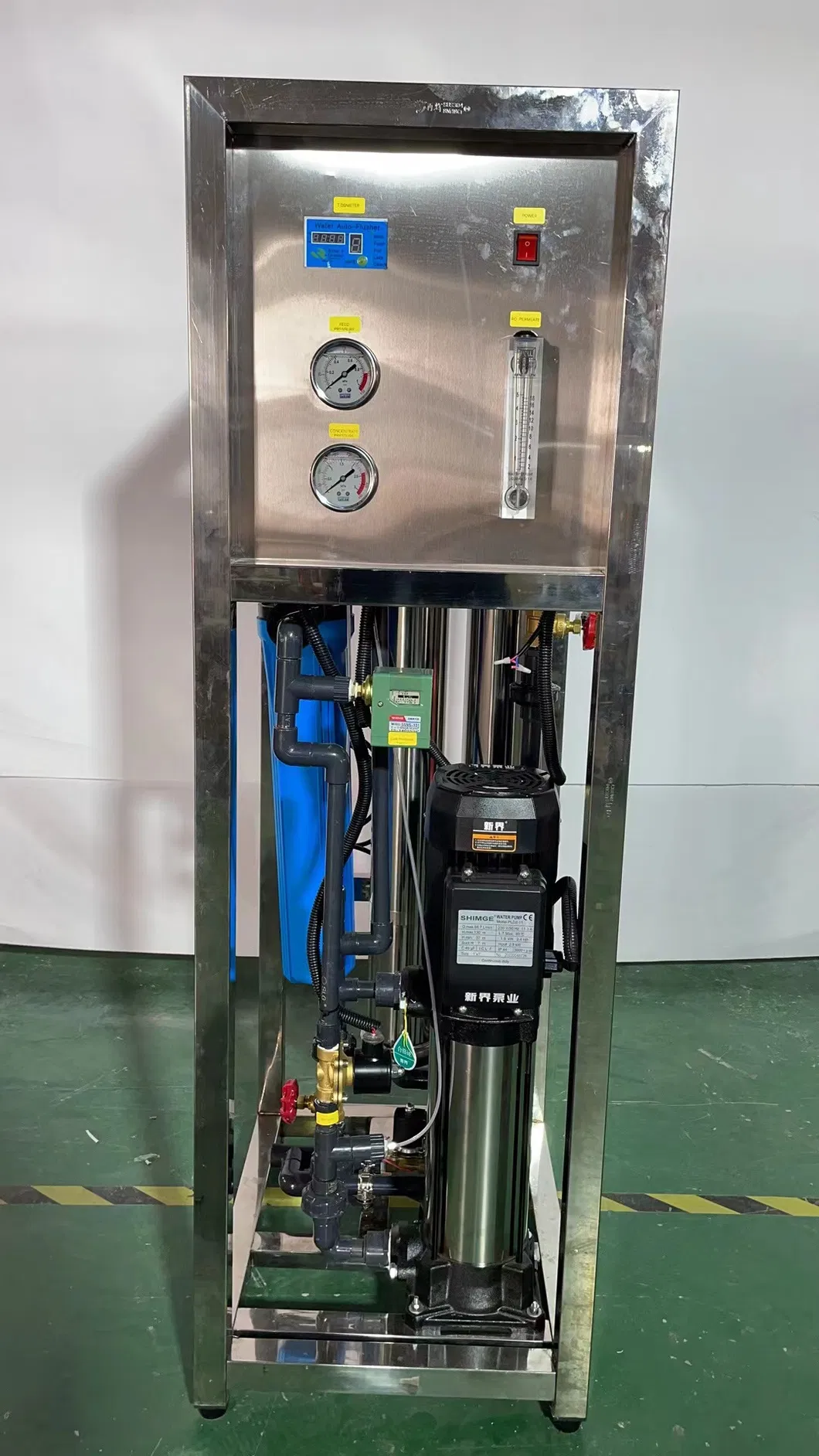 نظام غسل السيارات الصغير بالتناضح العكسي التلقائي 1000L/H