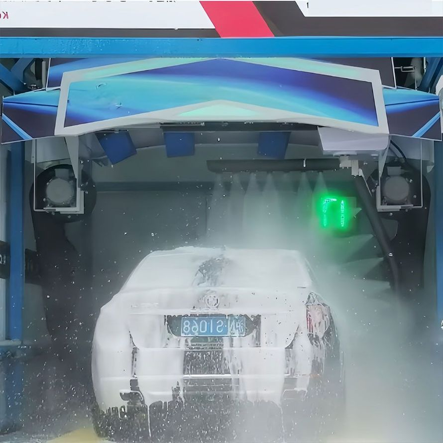 نظام غسيل سيارات بدون لمس عالي الكفاءة 16kw مع 380V طاقة