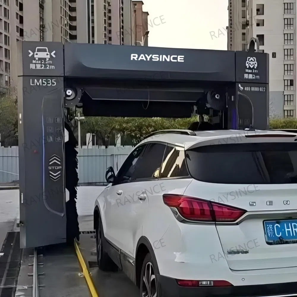 نظام غسيل سيارات متحكم فيه بواسطة PLC من رايسينس مع إعادة تدوير المياه