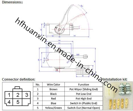 Efp-005 جهاز استشعار دواسة التسارع قطع غيار السيارات