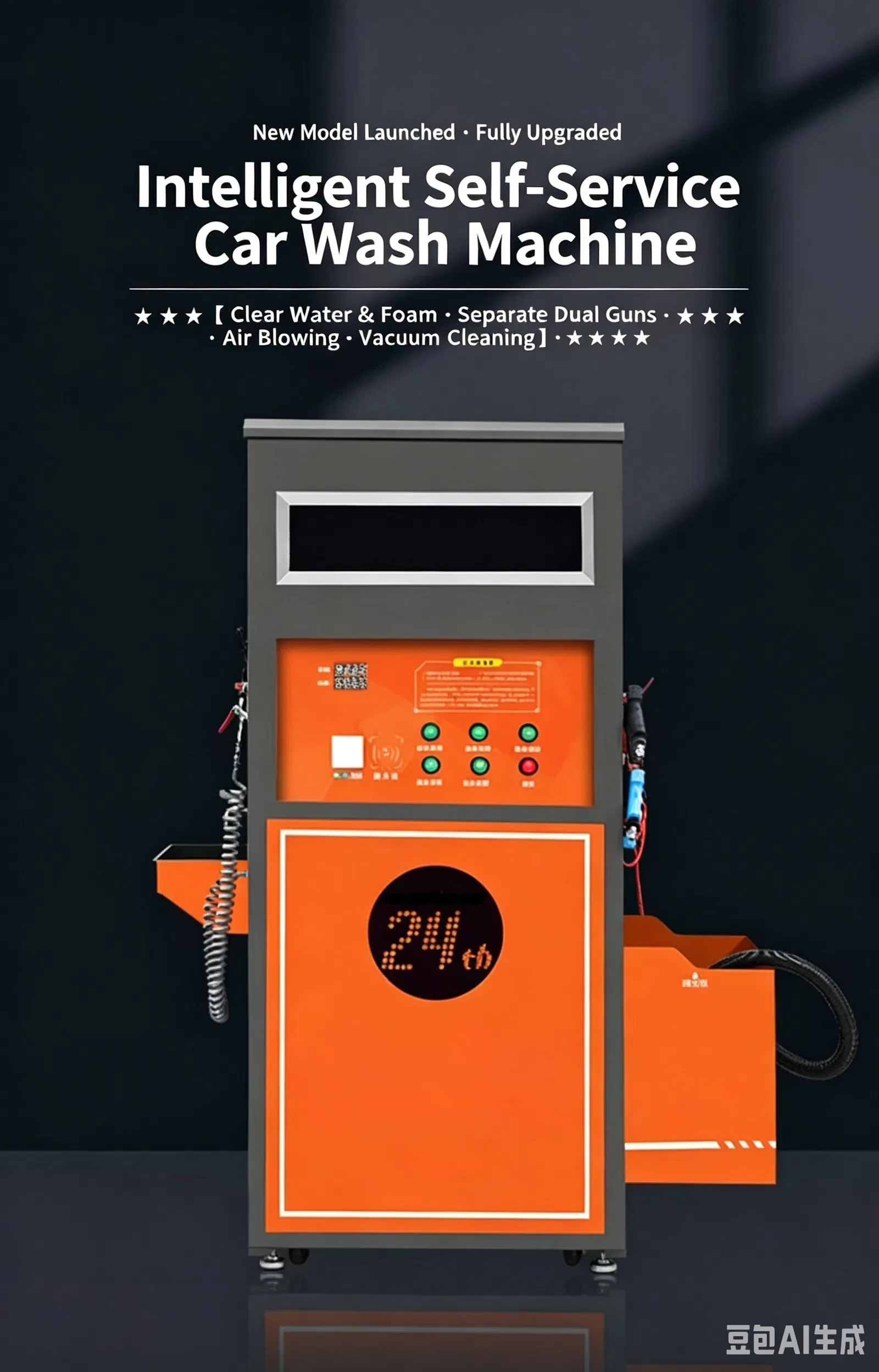 محطة غسيل سيارات تجارية عالية الضغط Cm3kw 1