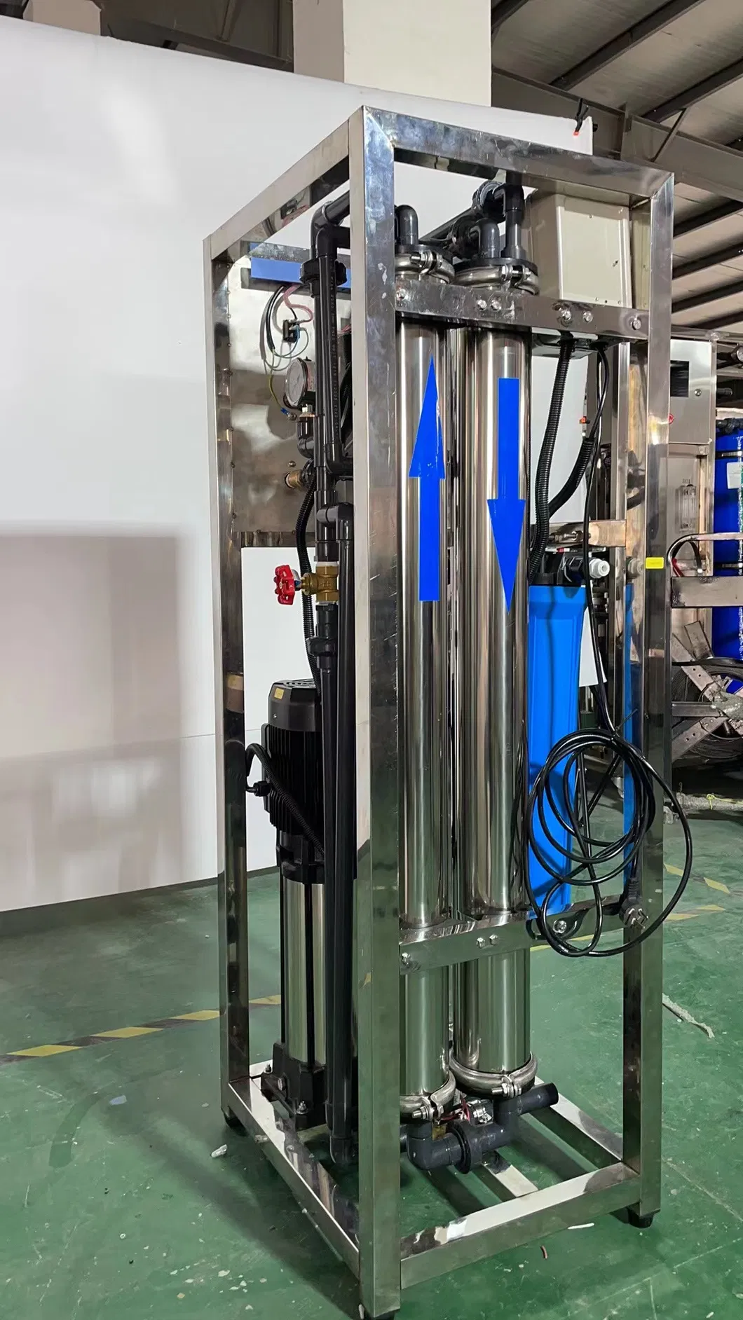 نظام غسل السيارات الصغير بالتناضح العكسي التلقائي 1000L/H