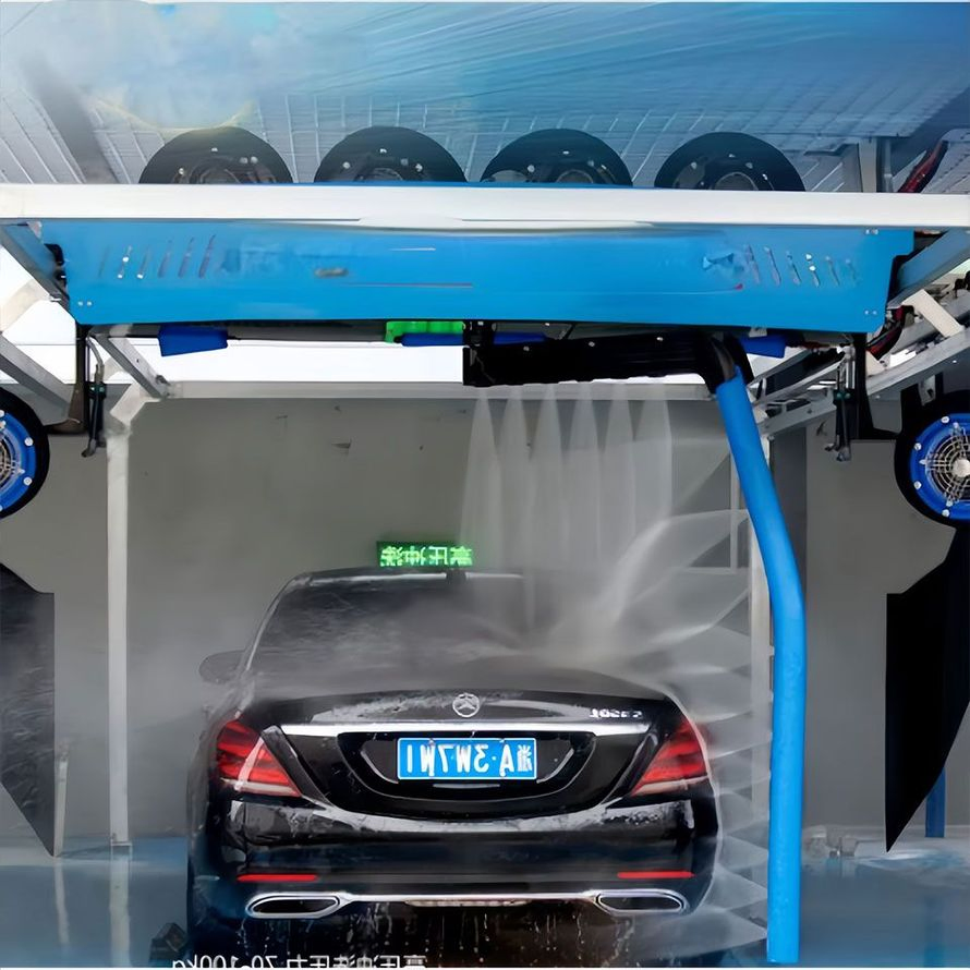نظام غسيل سيارات بدون لمس عالي الكفاءة 16kw مع 380V طاقة
