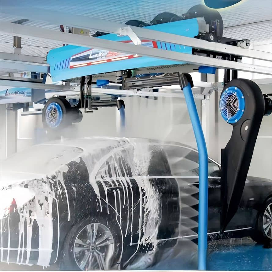 غسيل سيارات بدون لمس عالي الكفاءة مع 16kw أقصى قوة