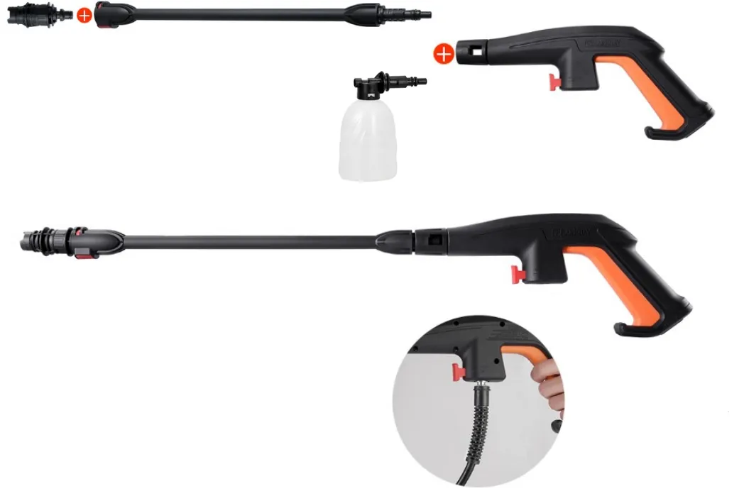 غسالة ضغط عالي لتنظيف الحدائق، غسالة نفاثة، غسالة سيارات Blaster120bar