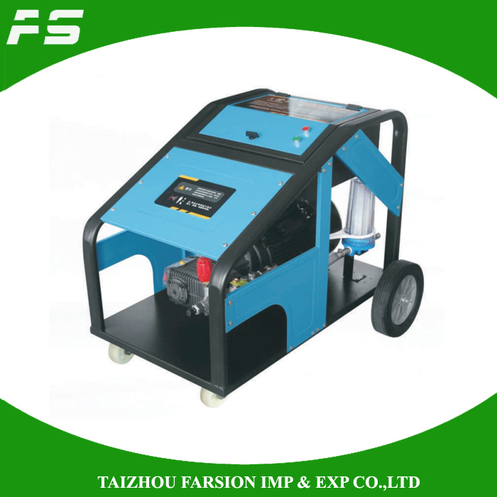 500bar 7250psi 27L/Min عربات يدوية كهربائية 220kw 31HP آلة غسيل ضغط عالي غسالة سيارات