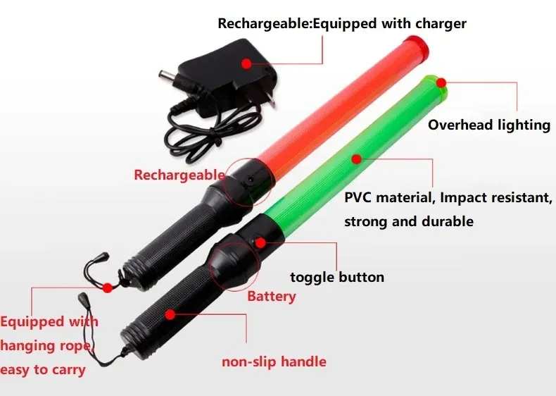 LED Traffic Baton Stick