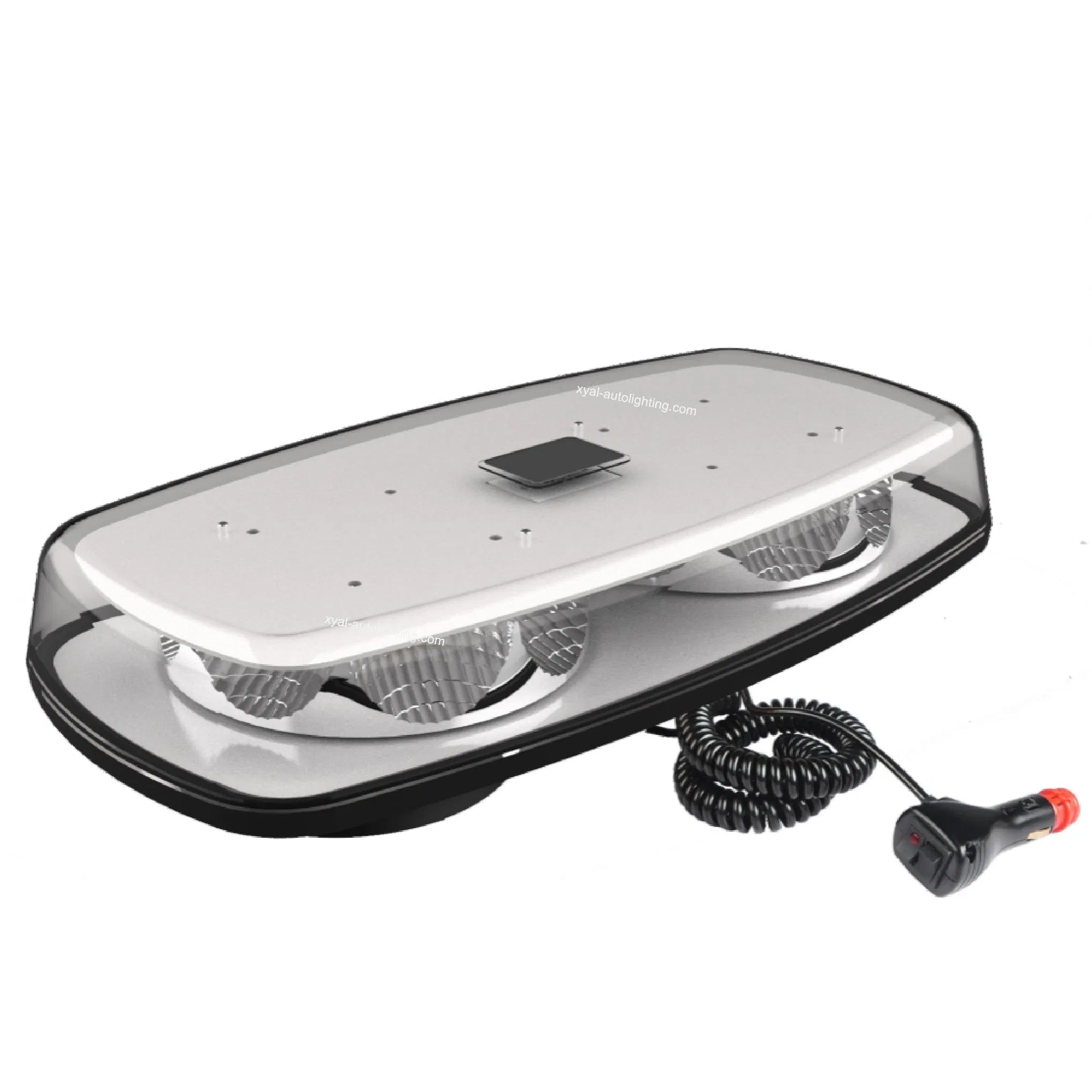 12V-24V IP65 Waterproof Magnetic Mount Mini LED Strobe Light Bar Amber Offroad Mining Emergency Warning Light