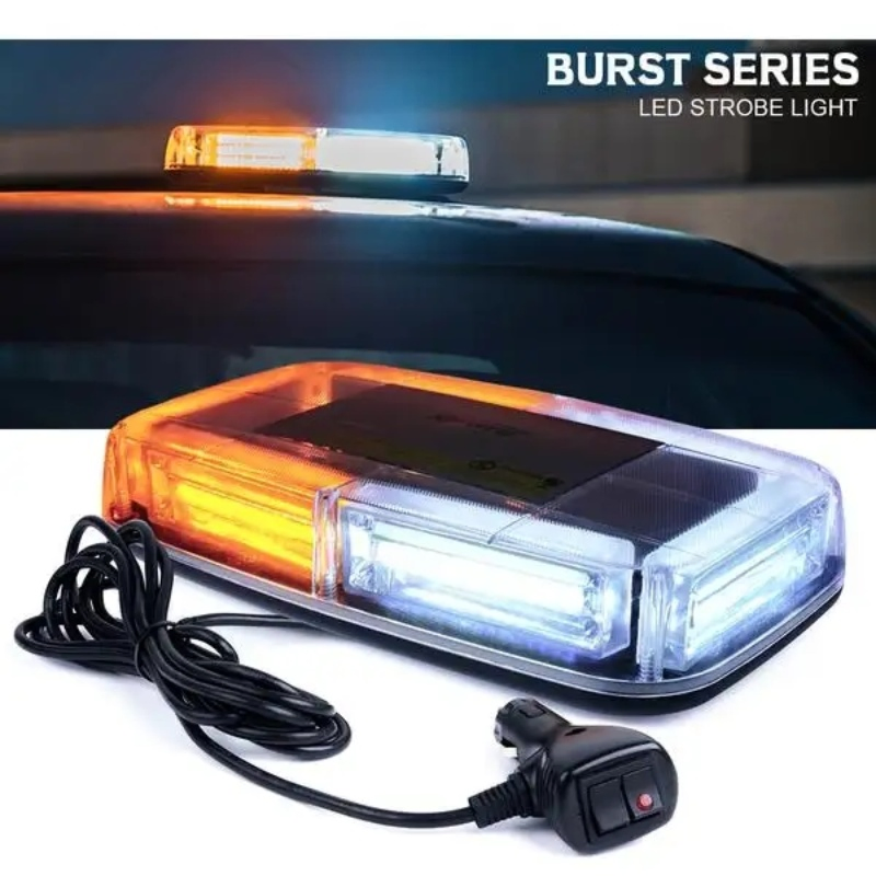 LED Strobe Light Bar Mini Ambulance Light Bar Emergency Light