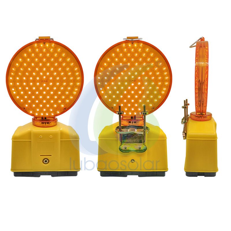 Portable 6V Battery Powered Construction Site Strobe LED Warning Light