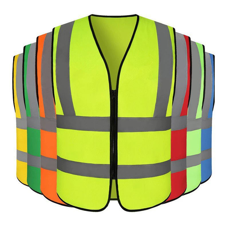DICDE Custom Production Experience Traffic Work Hi Vis Custom Logo Construction Reflective Safety Vest