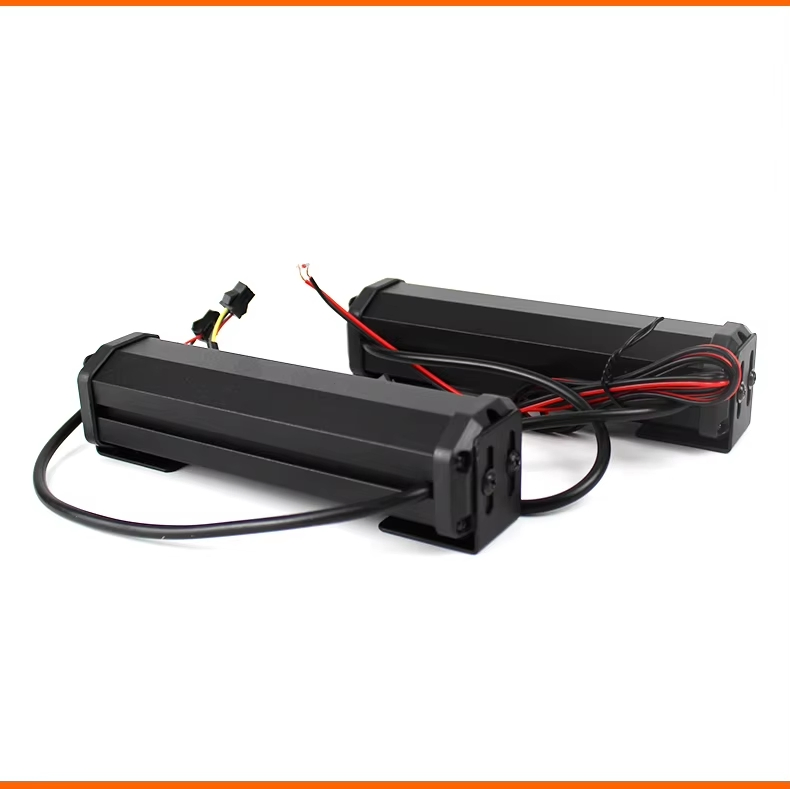 Car Windshield Flashing Warning Light 8 LED Emergency Strobe Light Bar